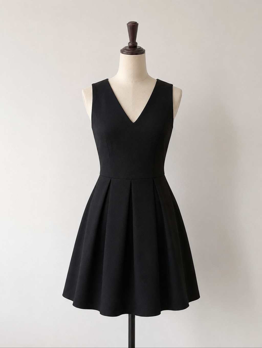 Calvin Klein Black Fit & Flare Dress | Size 4p | Nwt